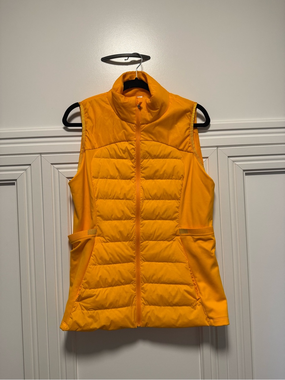 lululemon athletica Bright Yellow Quilted Puffer Vest